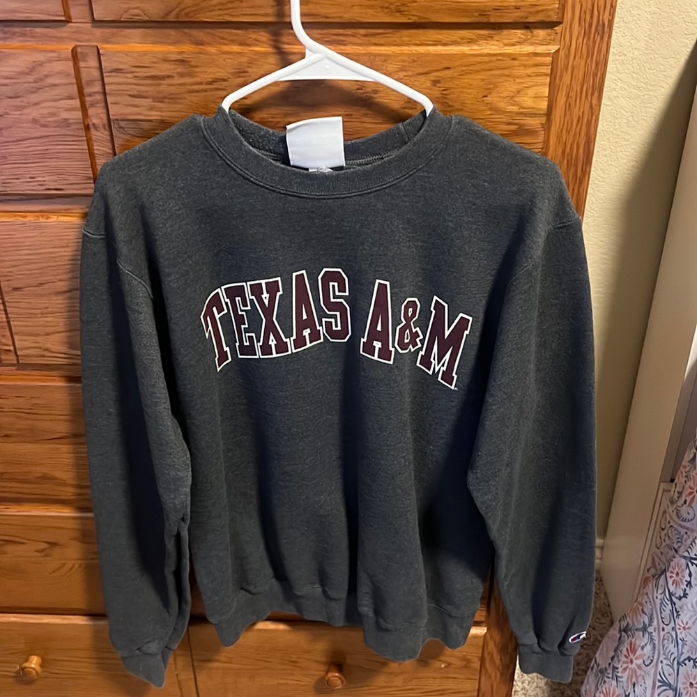 Grey Champion Texas A&M Crewneck